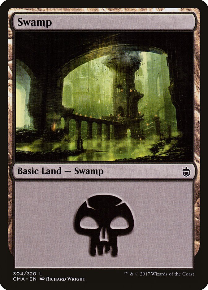 Swamp (304) [Commander Anthology] | Galaxy Games LLC