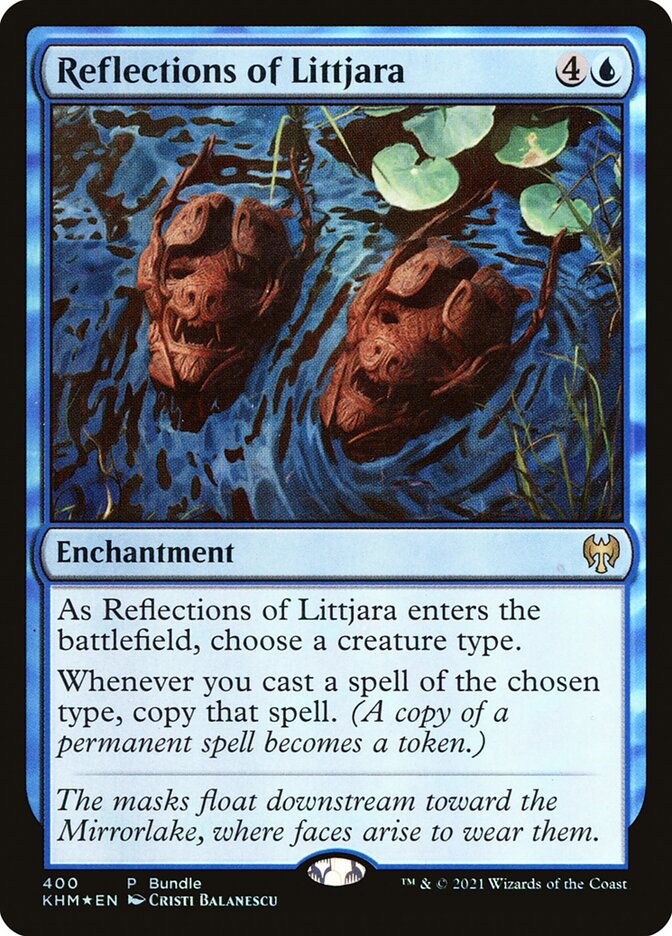 Reflections of Littjara (KHM Bundle) [Kaldheim] | Galaxy Games LLC