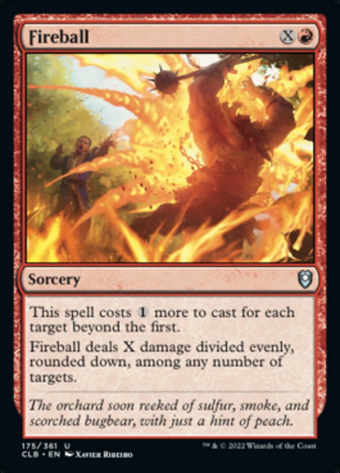 Fireball [Commander Legends: Battle for Baldur's Gate] | Galaxy Games LLC