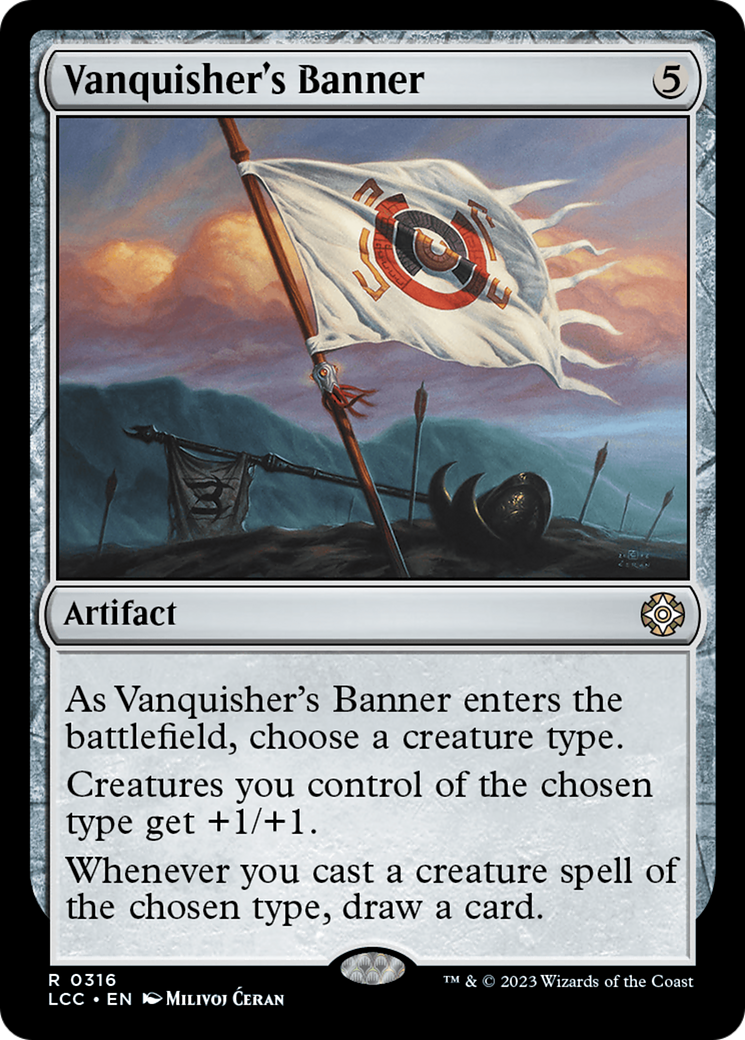 Vanquisher's Banner [The Lost Caverns of Ixalan Commander] | Galaxy Games LLC