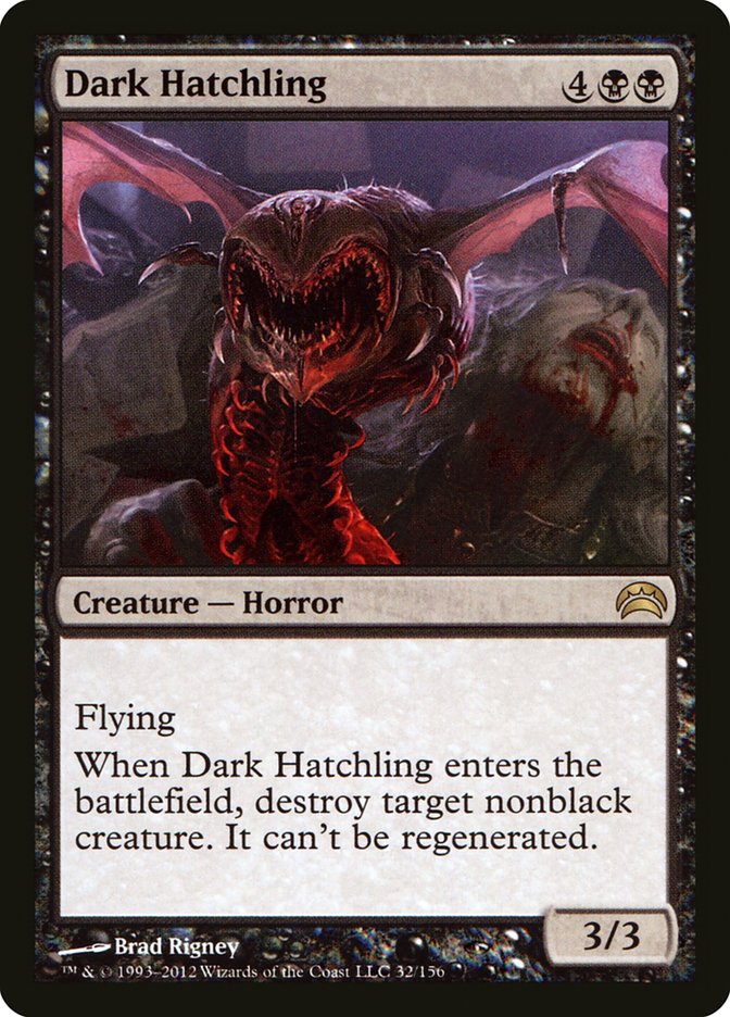 Dark Hatchling [Planechase 2012] | Galaxy Games LLC