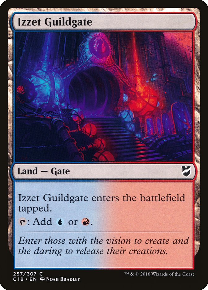 Izzet Guildgate [Commander 2018] | Galaxy Games LLC