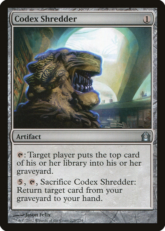 Codex Shredder [Return to Ravnica] | Galaxy Games LLC