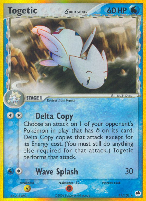 Togetic (11/101) (Delta Species) [EX: Dragon Frontiers] | Galaxy Games LLC