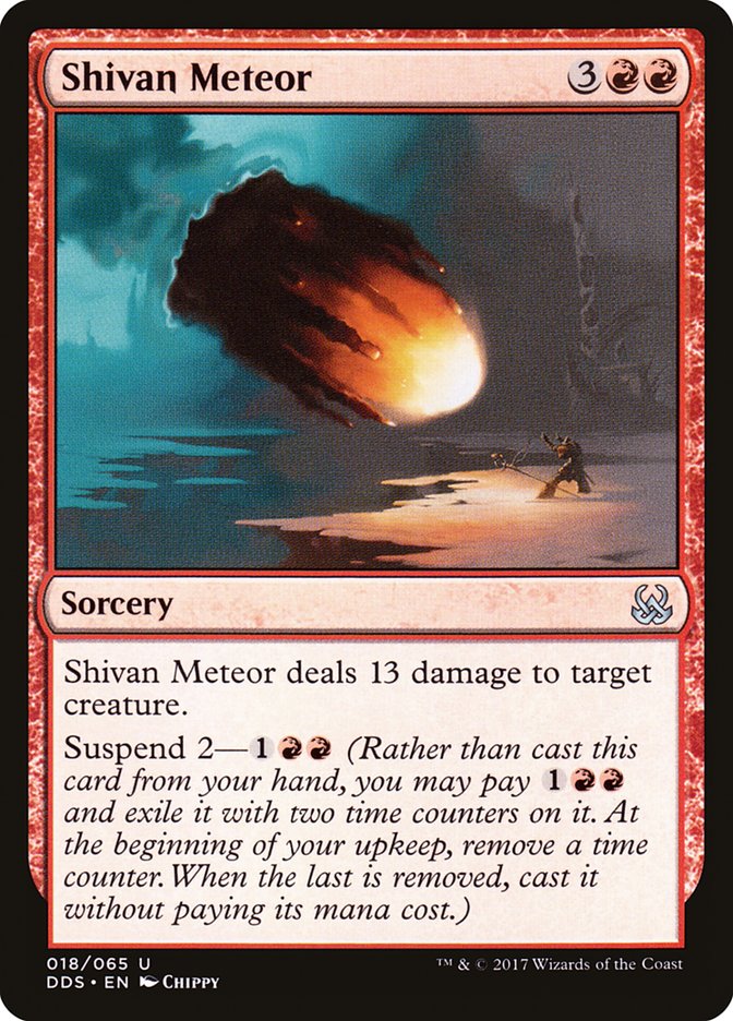 Shivan Meteor [Duel Decks: Mind vs. Might] | Galaxy Games LLC