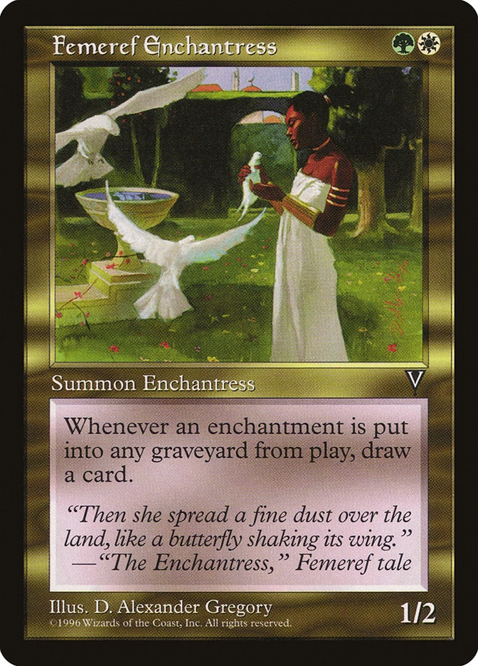 Femeref Enchantress [Visions] | Galaxy Games LLC