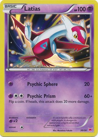 Latias (30/30) [XY: Trainer Kit 2 - Latias] | Galaxy Games LLC