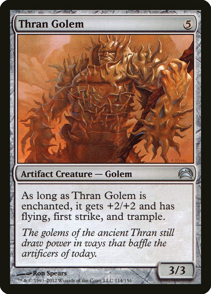 Thran Golem [Planechase 2012] | Galaxy Games LLC