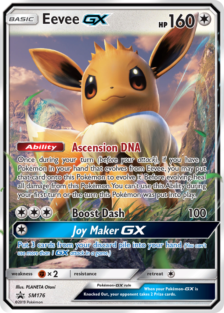 Eevee GX (SM176) [Sun & Moon: Black Star Promos] | Galaxy Games LLC