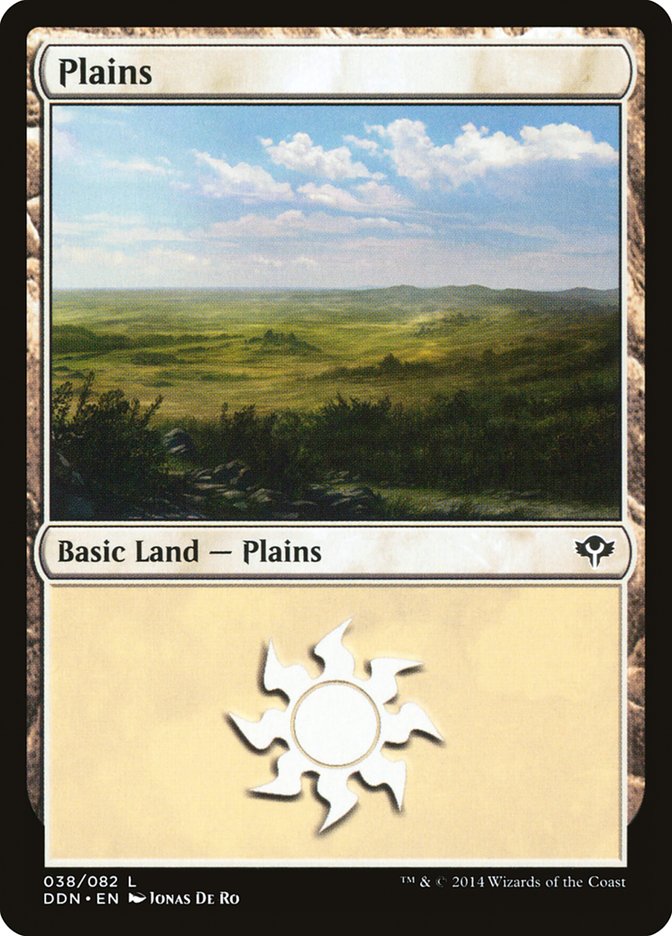 Plains (38) [Duel Decks: Speed vs. Cunning] | Galaxy Games LLC