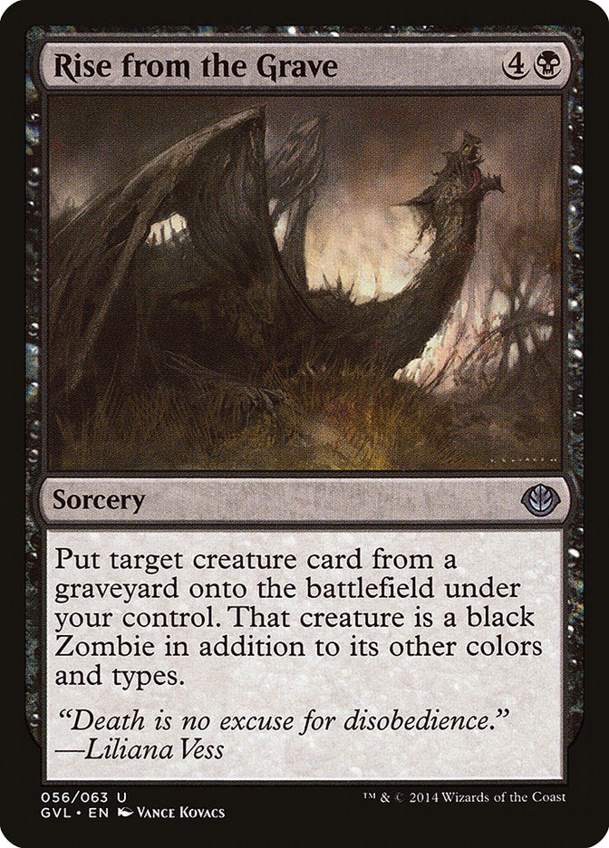 Rise from the Grave (Garruk vs. Liliana) [Duel Decks Anthology] | Galaxy Games LLC