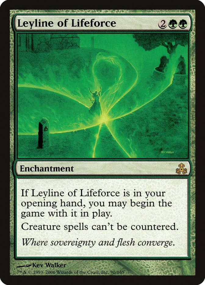 Leyline of Lifeforce [Guildpact] | Galaxy Games LLC