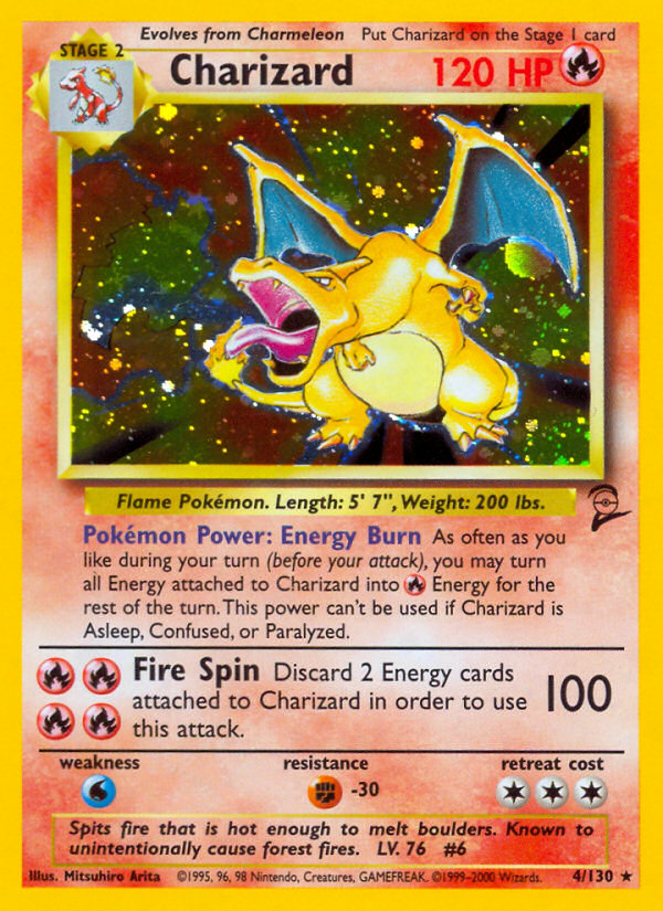 Charizard (4/130) [Base Set 2] | Galaxy Games LLC