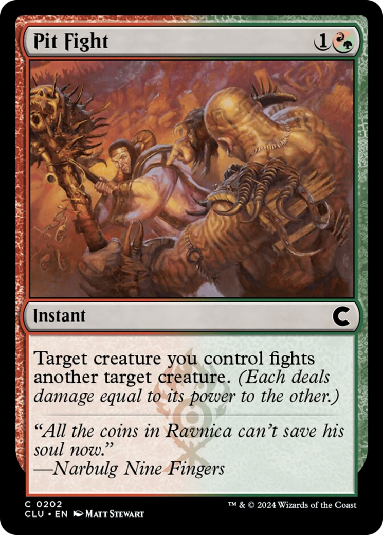 Pit Fight [Ravnica: Clue Edition] | Galaxy Games LLC