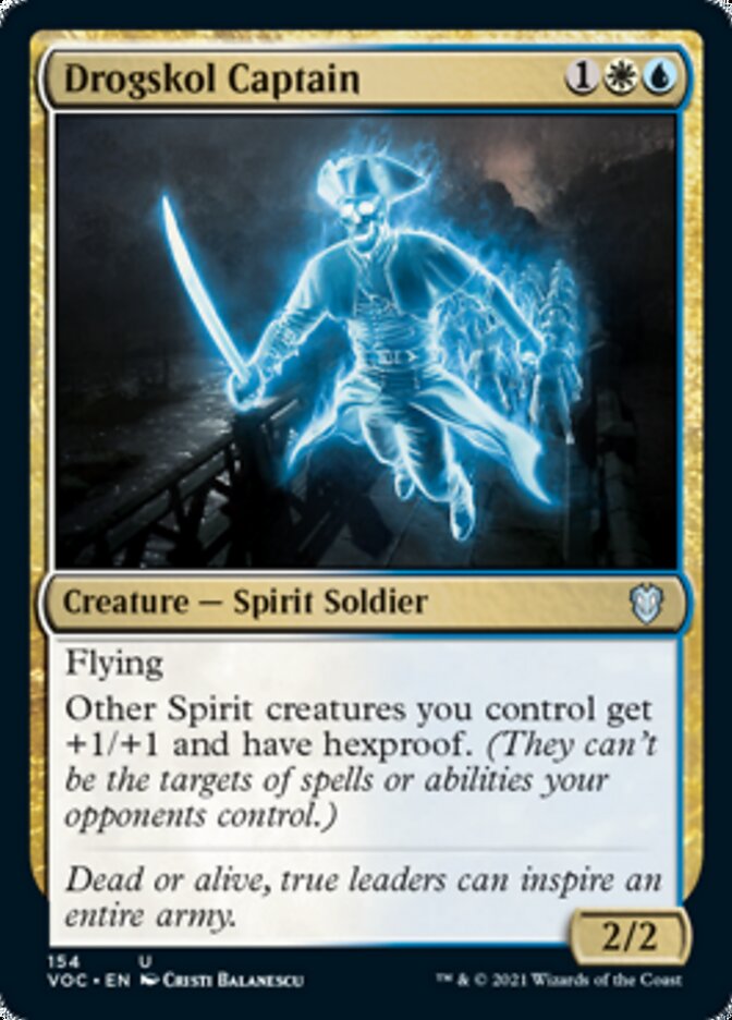 Drogskol Captain [Innistrad: Crimson Vow Commander] | Galaxy Games LLC