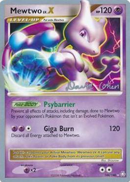 Mewtwo LV.X (144/146) (Stallgon - David Cohen) [World Championships 2009] | Galaxy Games LLC