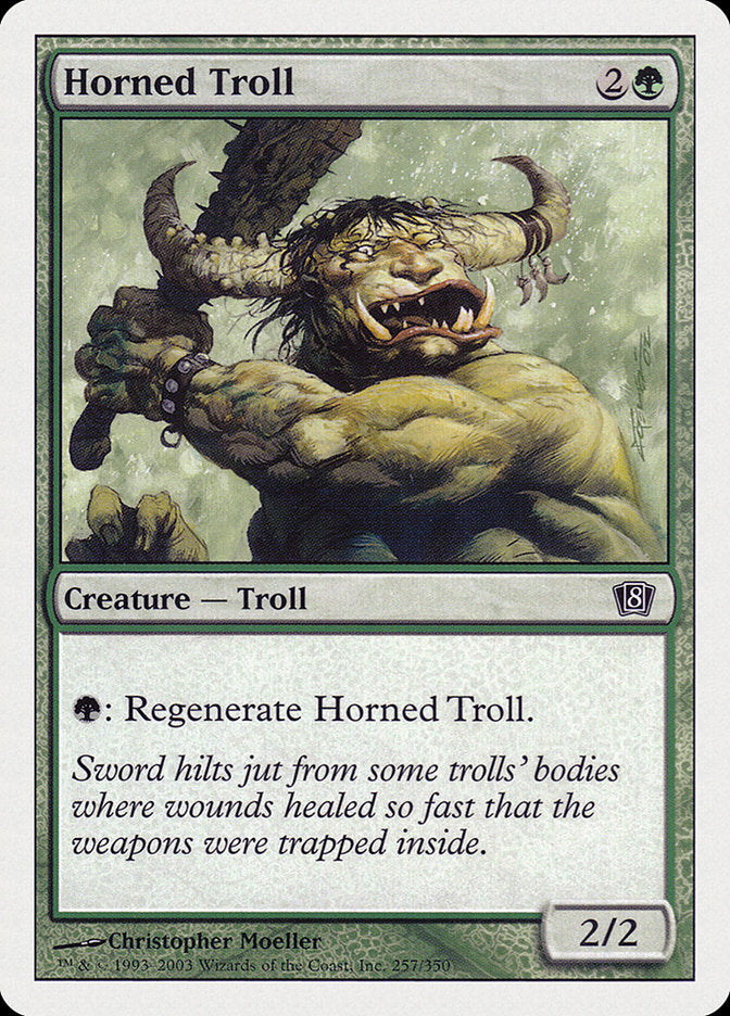 Horned Troll [Eighth Edition] | Galaxy Games LLC