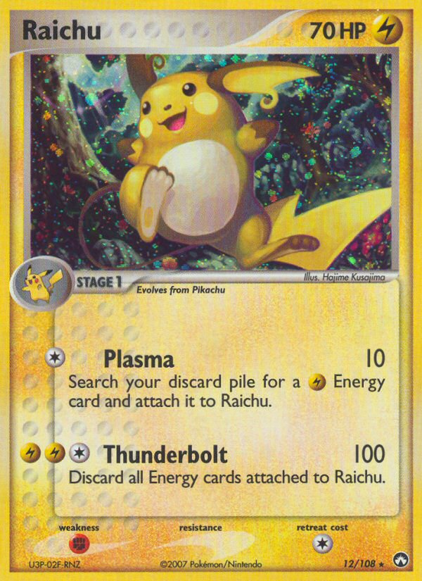 Raichu (12/108) [EX: Power Keepers] | Galaxy Games LLC