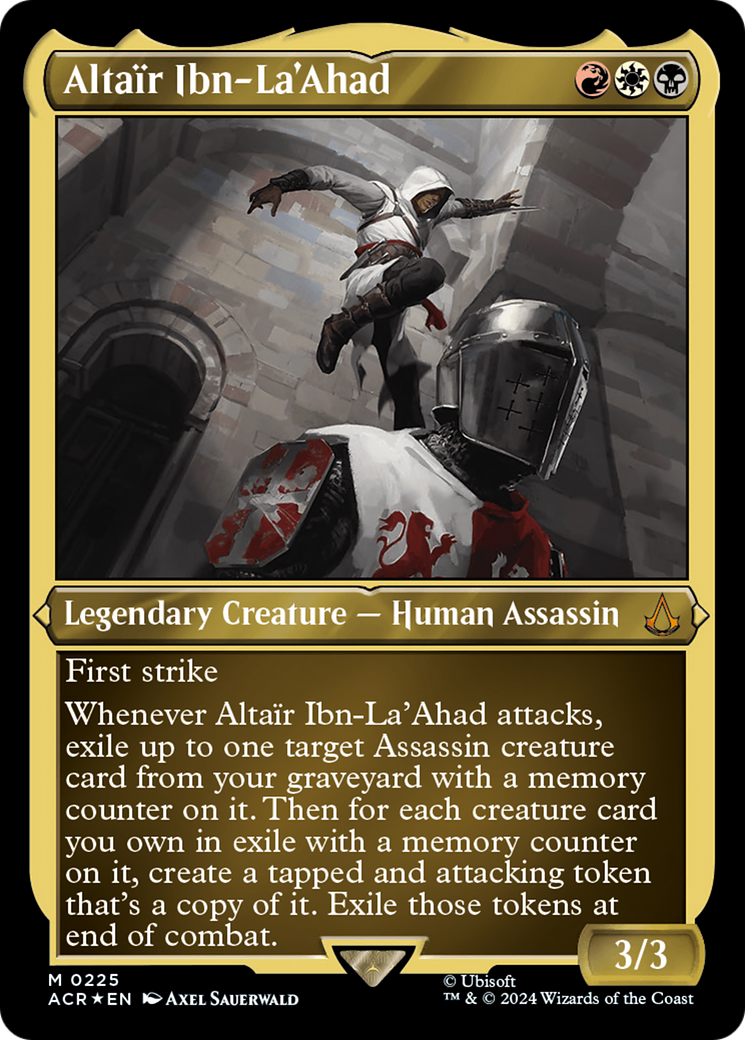 Altair Ibn-La'Ahad (Foil Etched) [Assassin's Creed] | Galaxy Games LLC