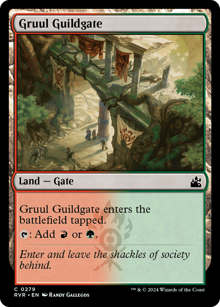 Gruul Guildgate [Ravnica Remastered] | Galaxy Games LLC