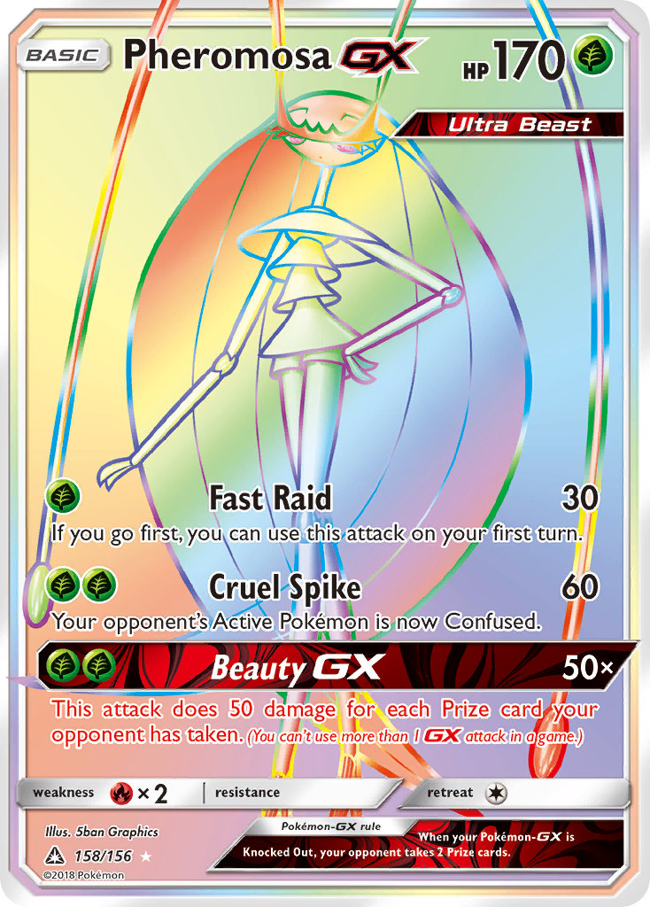 Pheromosa GX (158/156) [Sun & Moon: Ultra Prism] | Galaxy Games LLC