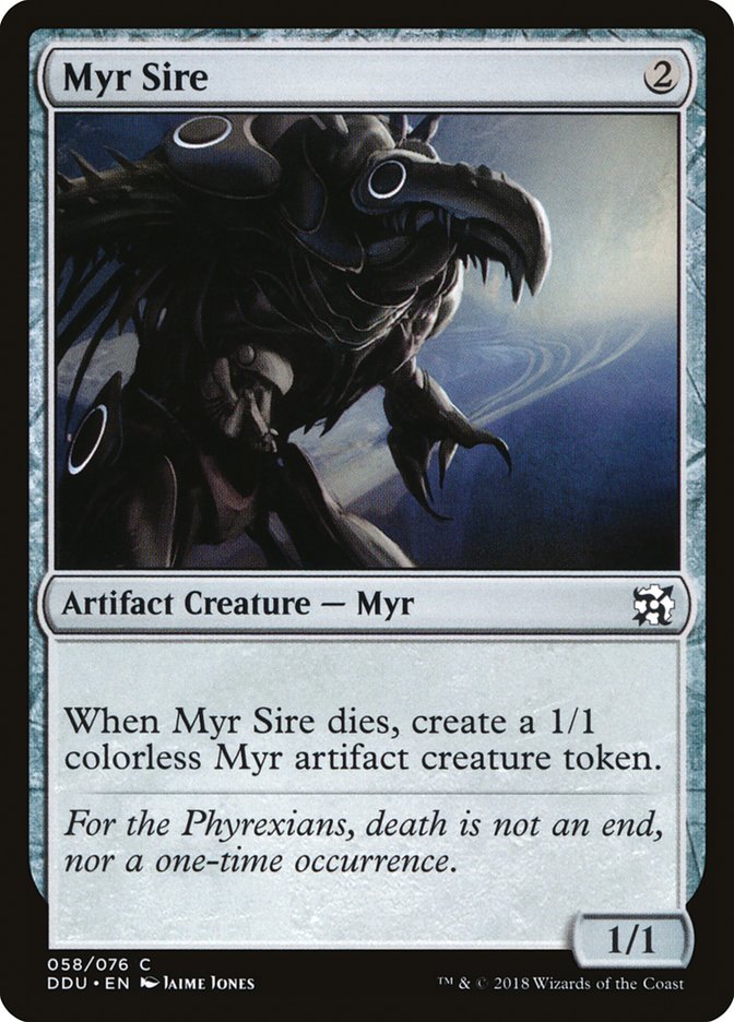 Myr Sire [Duel Decks: Elves vs. Inventors] | Galaxy Games LLC