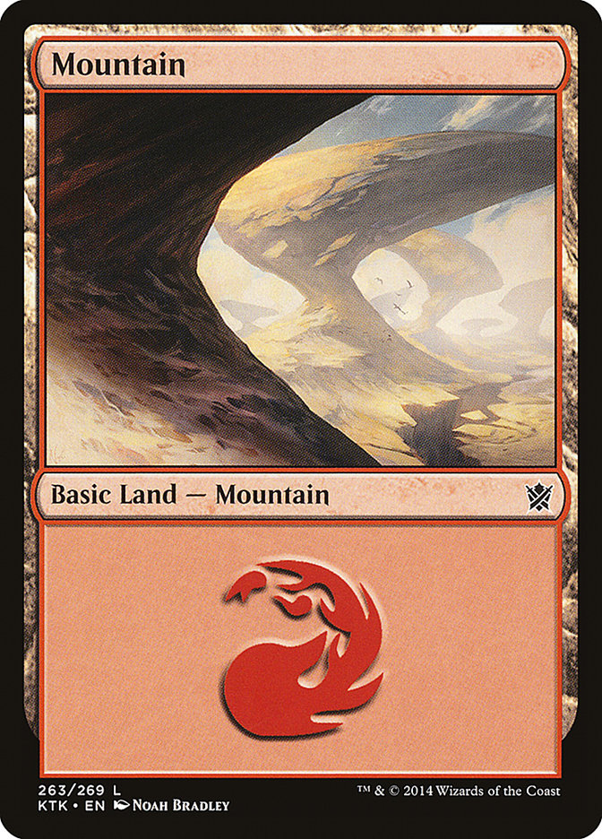 Mountain (263) [Khans of Tarkir] | Galaxy Games LLC