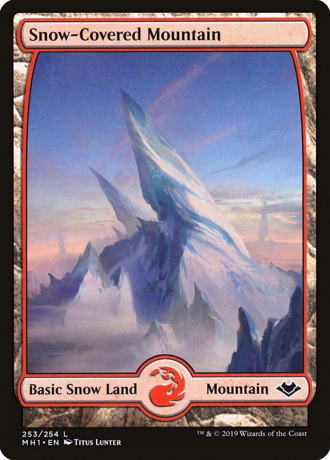 Snow-Covered Mountain [Modern Horizons] | Galaxy Games LLC