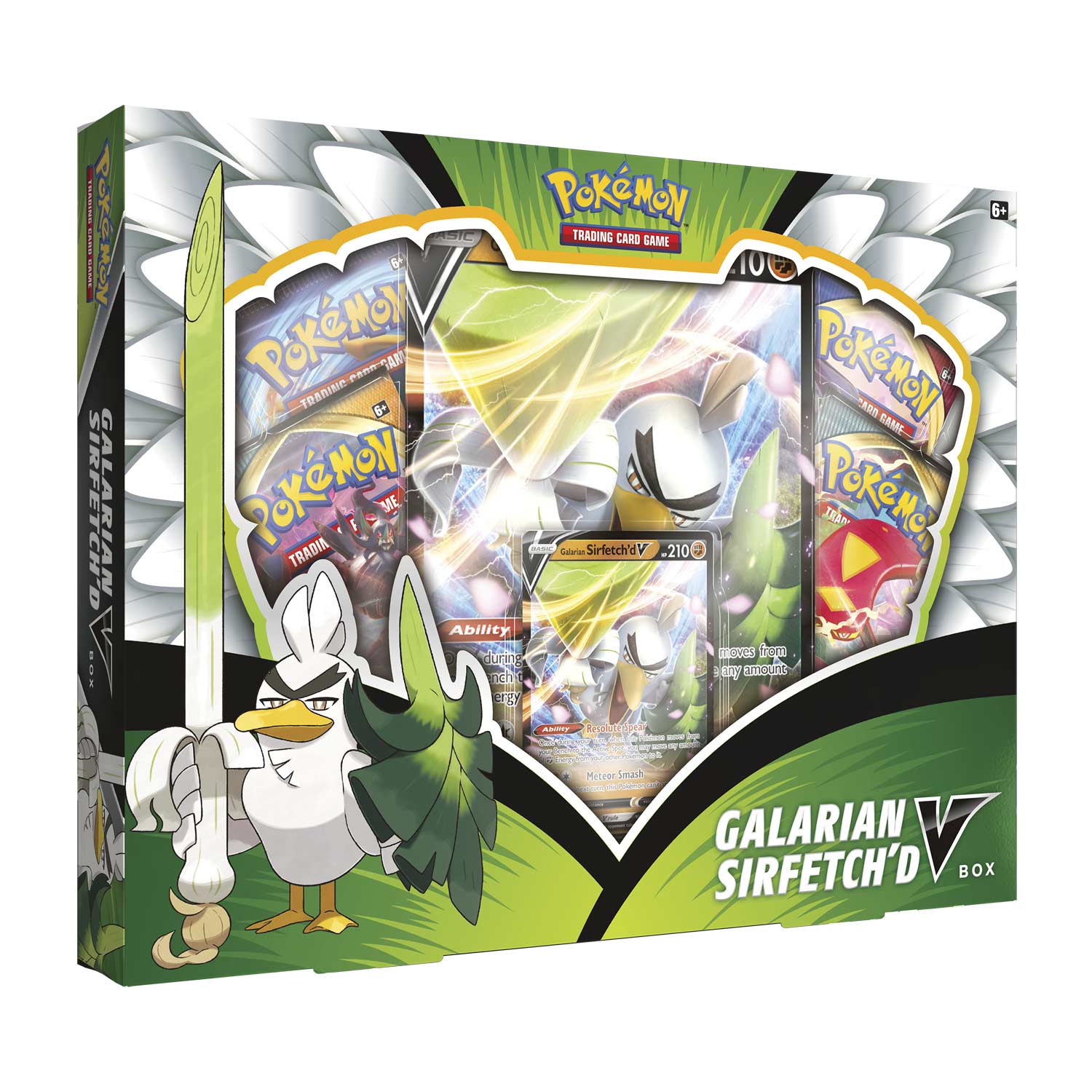 Sword & Shield: Darkness Ablaze - Galarian Sirfetch'd V Box | Galaxy Games LLC