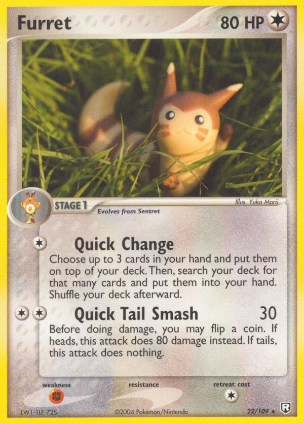 Furret (22/109) [EX: Team Rocket Returns] | Galaxy Games LLC