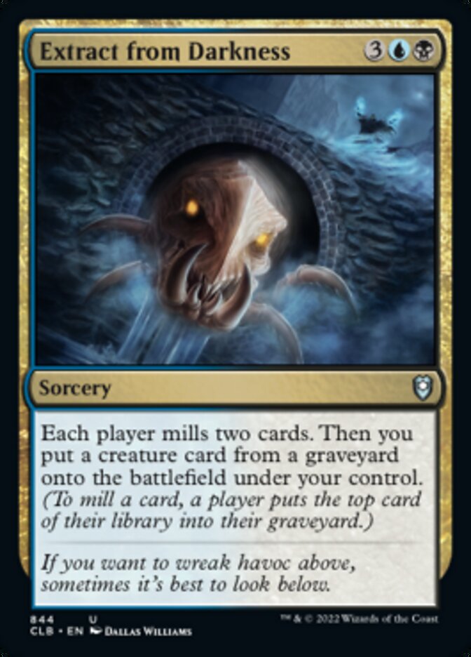 Extract from Darkness [Commander Legends: Battle for Baldur's Gate] | Galaxy Games LLC