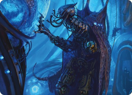 Atmosphere Surgeon Art Card [Phyrexia: All Will Be One Art Series] | Galaxy Games LLC