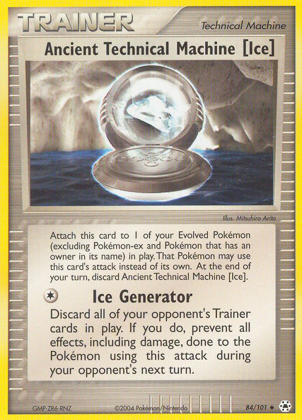 Ancient Technical Machine [Ice] (84/101) [EX: Hidden Legends] | Galaxy Games LLC