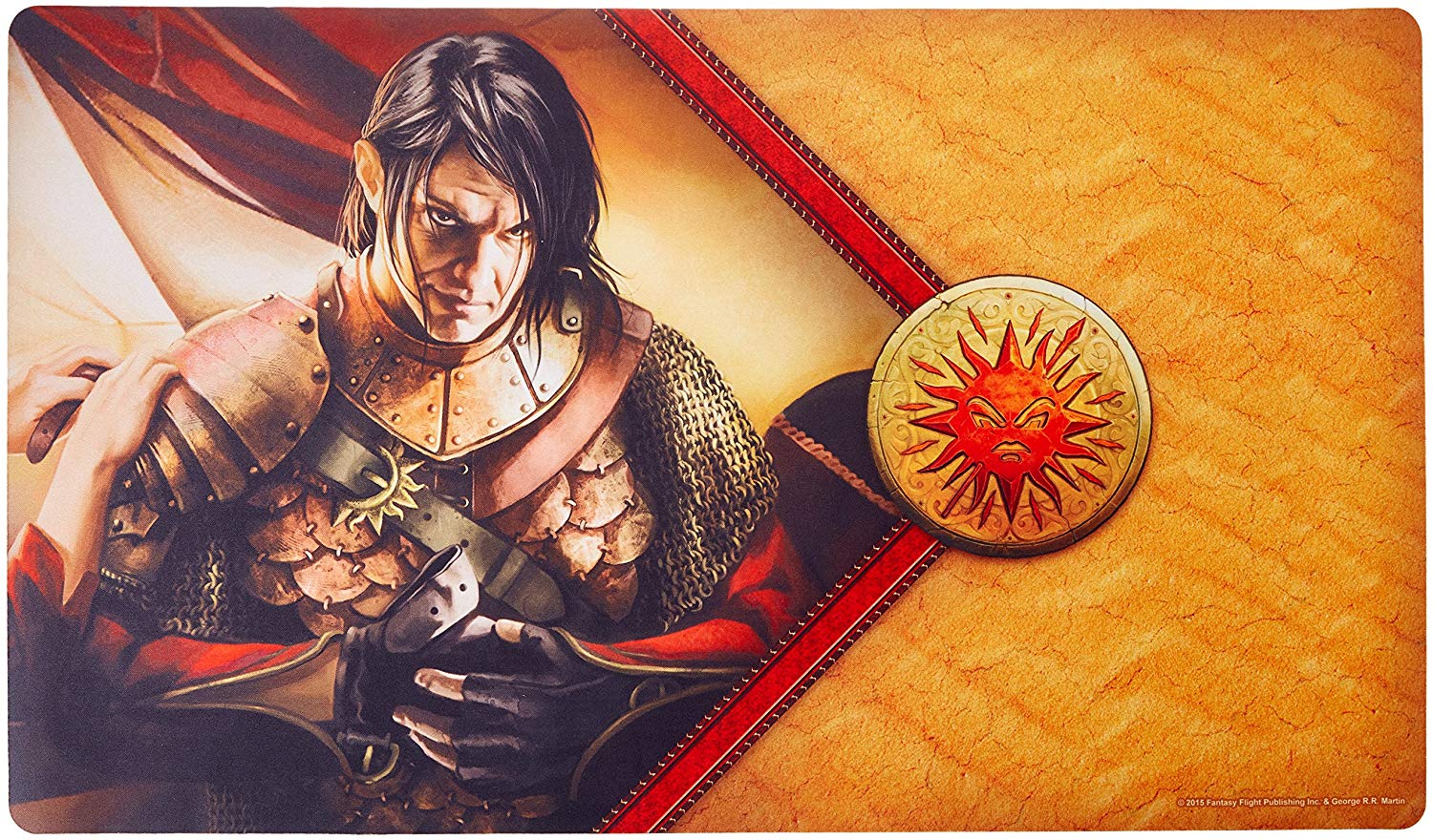 Game of Thrones The Red Viper Playmat | Galaxy Games LLC