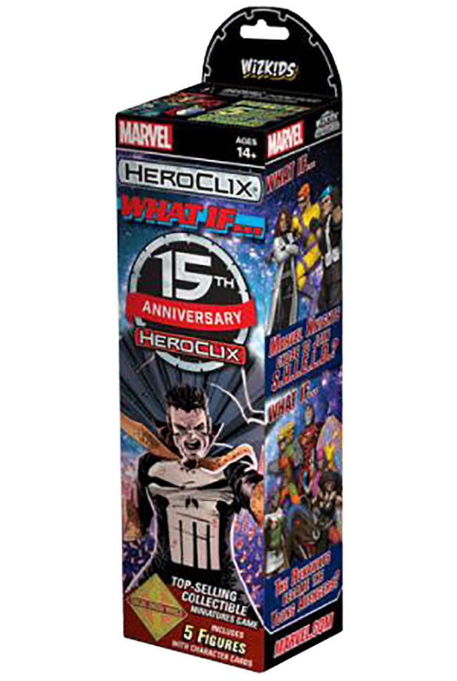 Marvel HeroClix: What If? 15th Anniversary Booster Pack | Galaxy Games LLC