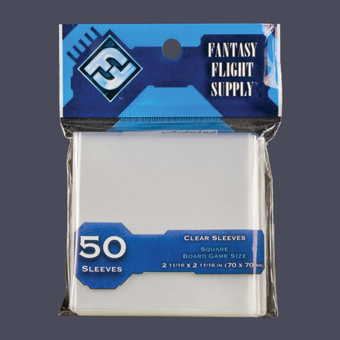 Fantasy Flight Square Card Game Sleeves - 50 count | Galaxy Games LLC
