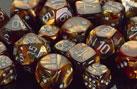 Chessex: D6 Lustrous™ DICE SET - 16MM | Galaxy Games LLC