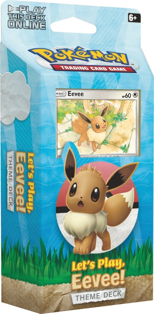 POKÉMON TCG Let's Play, Theme Decks Eevee | Galaxy Games LLC