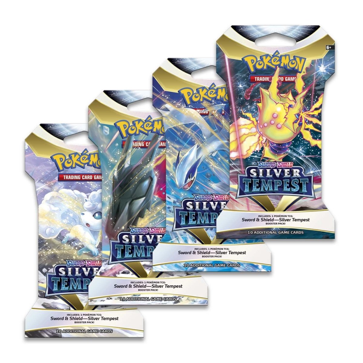 Silver Tempest Sleeved Booster Pack | Galaxy Games LLC
