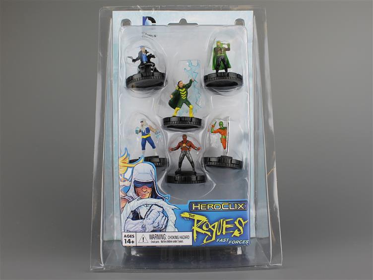 DC HeroClix: The Rogues Fast Forces Pack | Galaxy Games LLC