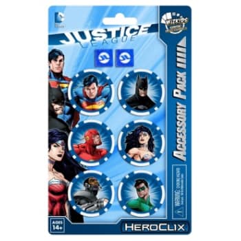 DC Justice League Trinity War Dice and Token Pack | Galaxy Games LLC