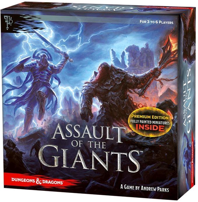 Dungeons & Dragons - Assault of the Giants Premium Board Game | Galaxy Games LLC