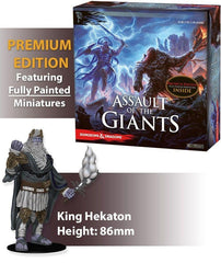 Dungeons & Dragons - Assault of the Giants Premium Board Game | Galaxy Games LLC