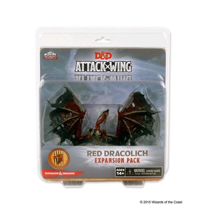 Dungeons & Dragons - Attack Wing Wave 5 Red Dracolich | Galaxy Games LLC