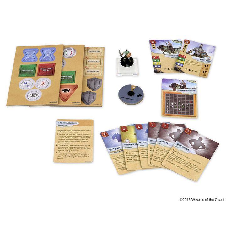 Dungeons & Dragons - Attack Wing Wave 6 Water Cult Warrior Expansion Pack | Galaxy Games LLC