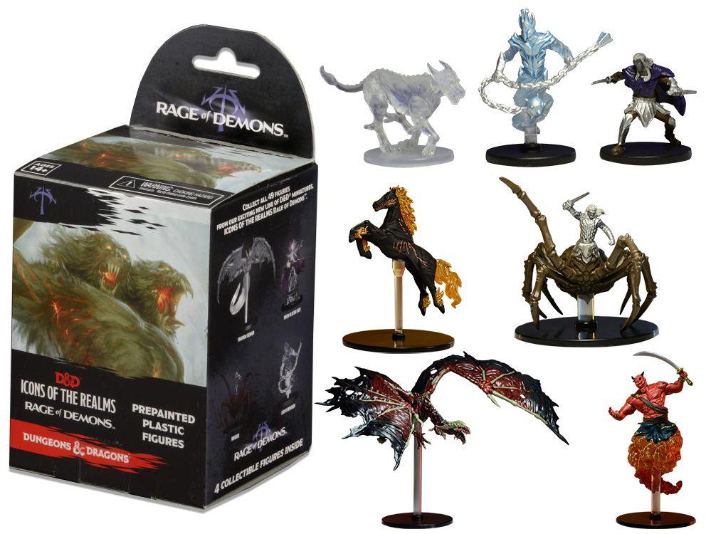 Dungeons & Dragons - Icons of the Realms Set 3 Rage of Demons Booster Brick | Galaxy Games LLC