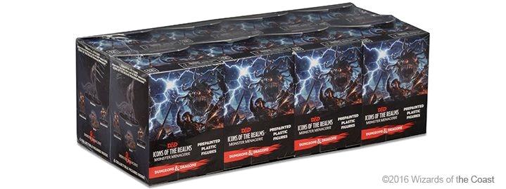 Dungeons & Dragons - Icons of the Realms Set 4 Monster Menagerie Booster Brick | Galaxy Games LLC