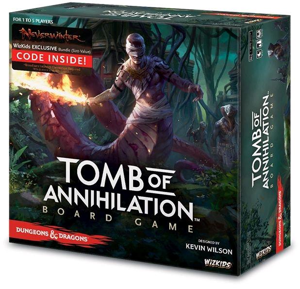 Dungeons & Dragons - Tomb of Annihilation Board Game Standard Edition | Galaxy Games LLC