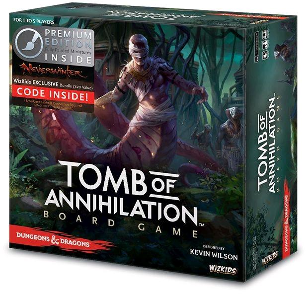 Dungeons & Dragons - Tomb of Annihilation Board Game Premium Edition | Galaxy Games LLC