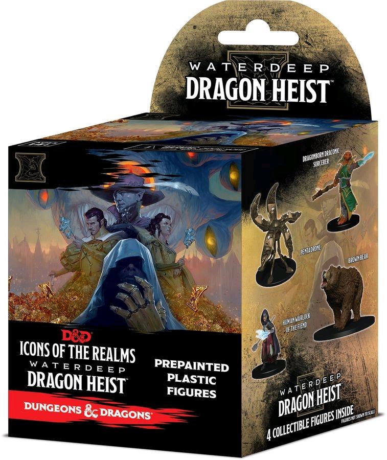 Dungeons & Dragons - Icons of the Realms Set 9 Waterdeep Dragon Heist Booster Brick | Galaxy Games LLC